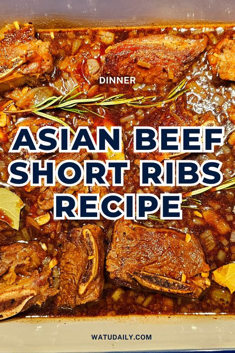 The key to making my Asian short ribs wonderfully flavorful. I start with a base of soy sauce because it gives us that rich, umami background that’s classic in many Asian dishes. Garlic and ginger are a must for adding that aromatic punch. I go generous with both because nobody ever complained about ribs being too tasty. Then, I’ll drizzle in some sesame oil at the end of the cooking for a bit of nuttiness.
#beefribs #shortribs #asianshortribs #ribs #dinner #familymeals #familydinner #Asian Asian Braised Beef, Short Ribs Dutch Oven, Asian Short Ribs, Short Rib Chili, Beef Short Ribs Recipe, Braised Beef Short Ribs, Beef Short Rib Recipes, Asian Beef, Rib Meat