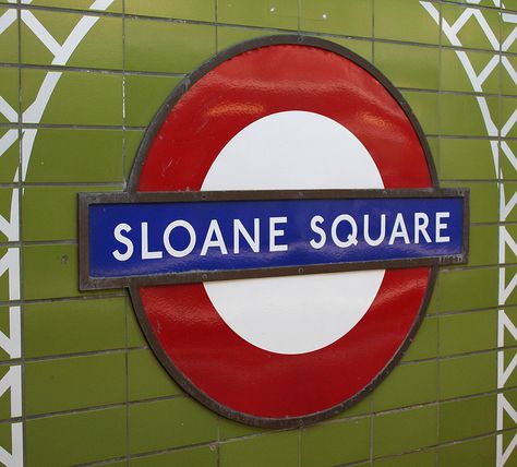 Tube London, Sloane Square London, London Underground Train, Underground Train, Sloane Ranger, London Underground Stations, Sloane Square, Underground Station, Circle Line