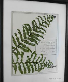 Woodland Ferns, Fern Prints, Art With Meaning, Fern Frond, Fern Leaf, Christmas Bedding, Botanical Decor, Wood Tree, Diy Frame