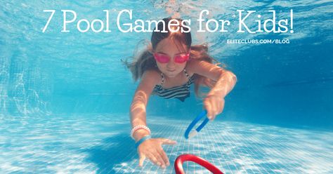 Swimming Games For Kids, Swimming Lesson Games, Swimming Lesson Plans, Fun Pool Games, Teach Kids To Swim, Swimming Games, Diving Lessons, Swimming Drills, Swim Instructor