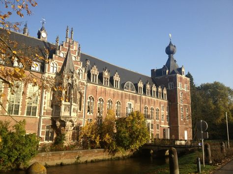 One the most beautiful Universities we had the pleasure of visiting - KU Leuven, Belgium Ku Leuven University, Leuven University, Beautiful Universities, Ku Leuven, Leuven Belgium, Vampire Stories, Ferry Building San Francisco, Belgium, Vision Board