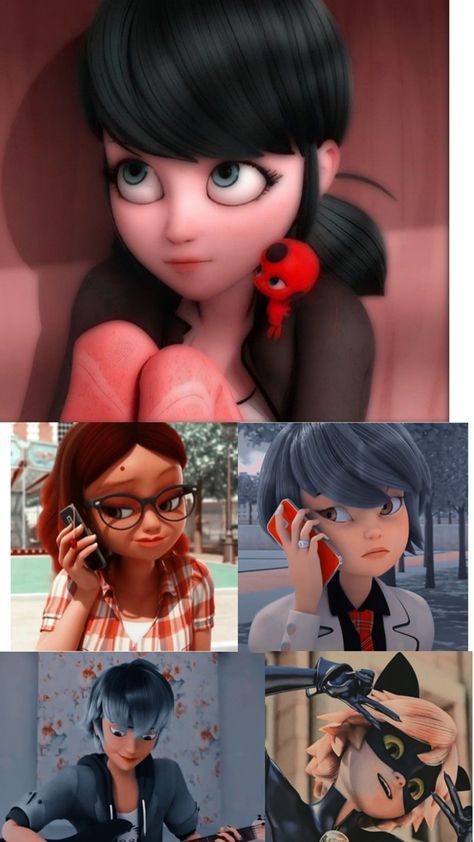 #miraculous #mlb #edit #aesthetic #marinette #alya #catnoir #luka #kagami #cute Edit Aesthetic, Mlb