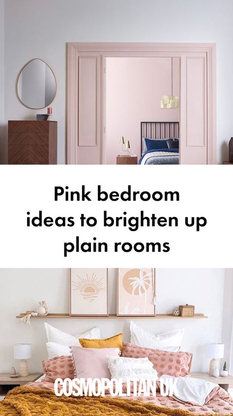 Pink Bed Covers, Pink Bedroom Accessories, Pink Explosion, Taupe Bedroom, Blush Pink Bedroom, Childhood Bedroom, Bedroom Nordic, Pink Bedroom Ideas, Velvet Office Chair