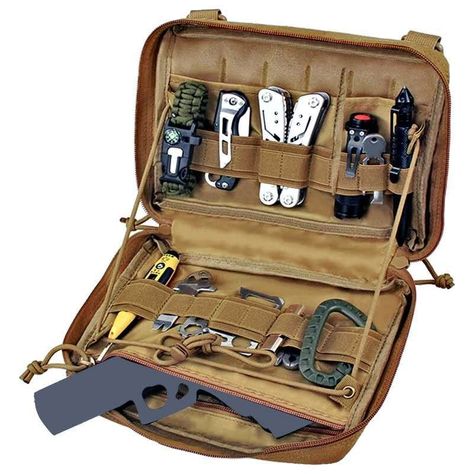 Mochila Edc, Outdoor Survival Kit, Tactical Pouches, Edc Bag, Emergency Bag, Molle Pouches, Medical Bag, Hiking Accessories, Utility Bag