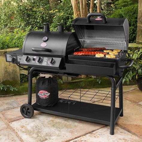 Great for outdoor cooking, this grill can crown you king of the tailgate Barrel Grill, Best Gas Grills, Grill Machine, Backyard Grill, Best Charcoal Grill, Outdoor Grill Station, Charcoal Smoker, Ceramic Grill, Best Charcoal