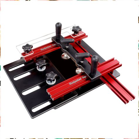 Woodpeckers Precison Woodworking Tools Router Table Coping Sled New Kitchen Cabinet Doors, Woodworking Tools Router, Dog Bench, Router Tables, Best Woodworking Tools, Woodworking Books, Shaker Doors, Router Accessories, Woodpeckers