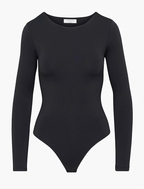 Aritzia Long Sleeve, Long Torso, Black Bodysuit, Body Suit, Long Sleeve Bodysuit, Her Style, Stylish Outfits, Knitwear, Cute Outfits