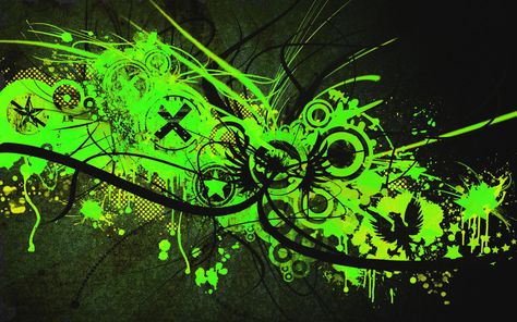 Abstrato Verde  Cores Shapes Padrão Textura Artistico Abstrato Papel de Parede 2000s Background, 2000s Wallpaper, Mtn Dew, 90s Wallpaper Hip Hop, 1920x1200 Wallpaper, Y2k Background, Wallpaper Hp, 3d Abstract, Wallpaper Dekstop