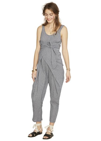 HATCH COLLECTION MATERNITY | THE WRAP AROUND JUMPER – HATCH Collection Maternity Romper, Maternity Overalls, Hatch Maternity, Maternity Chic, Bodycon Jumpsuit, Maternity Jumpsuit, Wrap Around Dress, Jumpsuit Black, Black Jumpsuit