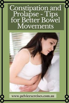 Pelvic Organ Prolapse Exercises, Exercises For Prolapse, Constipation Relief Foods, Pelvic Floor Exercises For Prolapse, Exercise For Constipation, Prolapse Exercises, Bladder Exercises, Constipation Relief Fast, Bladder Prolapse