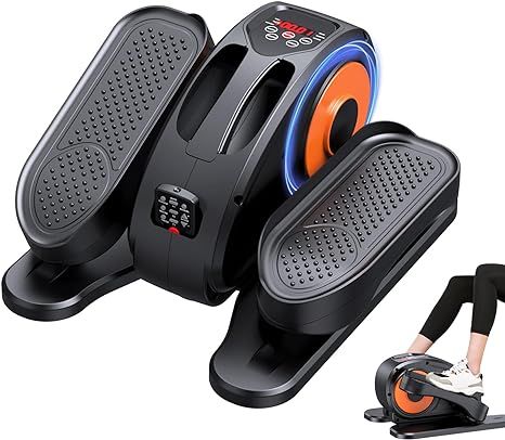 Smooth Quiet & Portable
2 in 1 & Auto or Manual Modes
Anti-slip Pedals & No Installation Need
Foot Pedal Exercise Mini Stepper, Elliptical Workout, Elliptical Trainer, Elliptical Machine, Low Intensity Workout, Manual Mode, Exercise & Fitness Equipment, Under Desk, Legs Workout