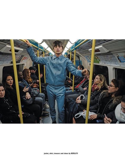 Louis Baines, Daniel Arnold, Vertigo 1958, Paris Metro, Converse New, Composition Photography, Male Magazine, Male Poses, Pose Reference Photo