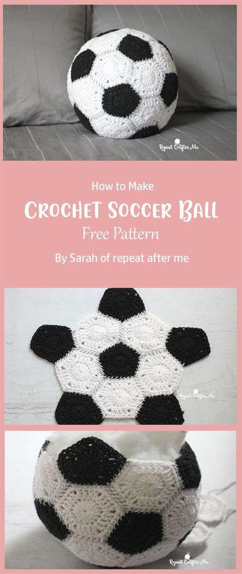 Teenage Crochet Ideas, Crochet Soccer Ball Applique Pattern Free, Crochet Mini Soccer Ball Pattern Free, Crochet Soccer Ball Blanket Free Pattern, Soccer Ball Crochet Pattern, Crochet Gifts For Boys Kids, Things To Crochet Boyfriend, Crochet Soccer Blanket, Small Crochet Gifts For Boys