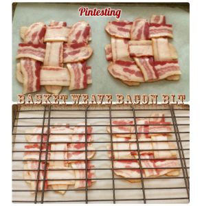 Bacon Weave In The Oven, Blt Sandwiches, Food Portion Sizes, Food Booth, Bacon Weave, Bacon Blt, Paleo Pork, Pork Recipes Easy, Bacon In The Oven