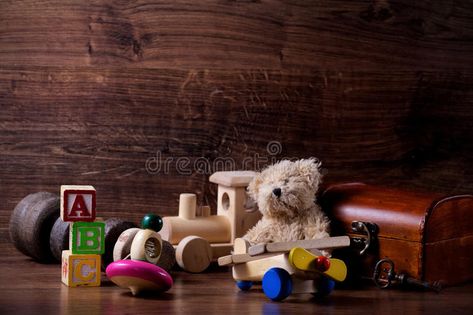 Old Fashioned Toys, Fashion Still Life, Photography Trends, Portrait Background, Wood Backdrop, Teddy Bear Collection, Children Toys, Theme Background, Still Photography