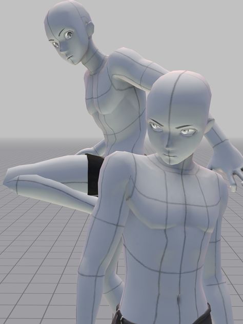 Ascending Pose Reference, Throwing Head Back Reference, 3d Male Pose, 3d Drawing Reference Poses, 2 People Poses Drawing Reference Enemies, Yandere Reference Pose, Profile Picture Reference, Easy Pose 3d Male, 3d Poses Reference Male