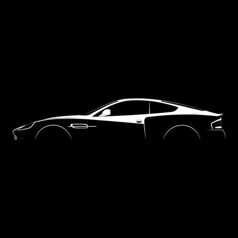 Car Pic For Instagram Highlights, Car Insta Highlight Cover, Car Icon Instagram Highlight Black, Instagram Highlight Covers Car Black, Car Highlight Cover Instagram, Car Icon Black, Cars Sketching, Sketch Cars, Black And White Silhouette