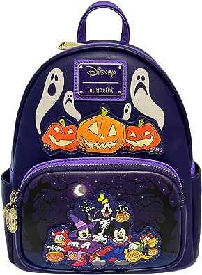 Loungefly Mickey, Disney Loungefly, Mickey Pumpkin, Mickey Mouse Halloween, Halloween Party Outfits, Modern Pinup, Mini Backpacks, Scary Halloween Party, Loungefly Bag