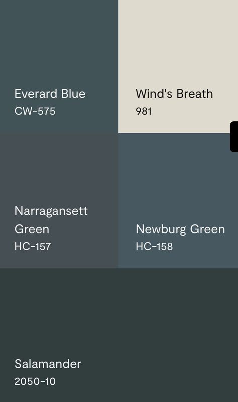 Bm Narragansett Green, Bm Newburg Green, Narragansett Green, Newburg Green, Park Hill, Green Colour Palette, Office Makeover, Coordinating Colors, Paint Color