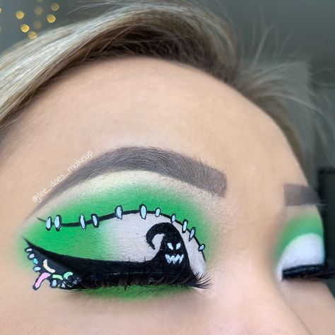 31 Days Of Halloween Makeup, Magical Makeup, 31 Days Of Halloween, Oogie Boogie, Care Skin, 31 Days, Makeup Makeup, Makeup Skin Care, Simple Makeup