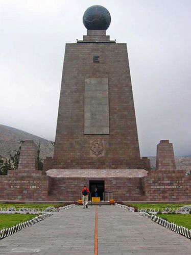 The equator/middle of the world place, Quito, Ecuador. Travelling Tattoos, Two Places At Once, Mission Trips, People's Liberation Army, Beautiful Scenes, Quito Ecuador, South Of The Border, Missions Trip, Beautiful Sights