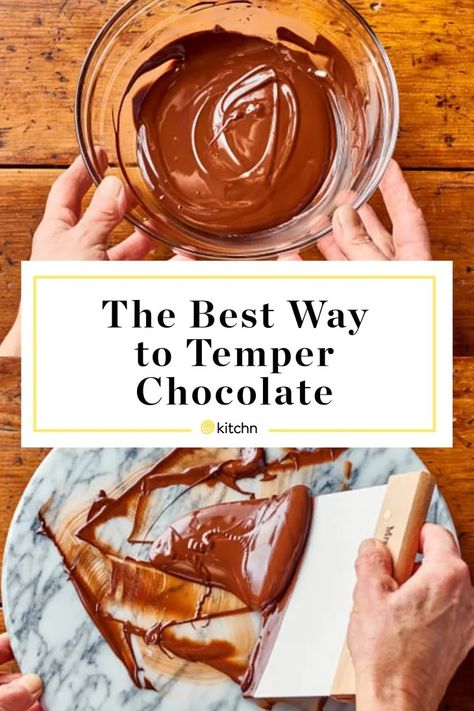 Tempering White Chocolate, Tempering Chocolate, Temper Chocolate, Chocolate Tempering, Sugar Decorations For Cakes, Sugar Decorations, Sous Vide Machine, How To Temper Chocolate, Pretzel Twists