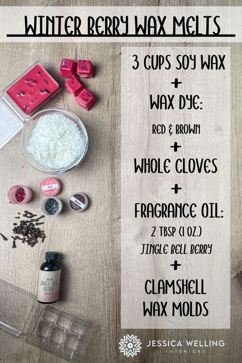 These all-natural soy wax melt recipes are perfect for Christmas! With gingerbread men, Christmas trees, candy cane, spiced cider, eggnog, and cranberry orange clove scented wax melts there's something here for everyone!, Diy Candles, Soy Wax Melts Diy, Herbal Wax Melts, Wax Melts Recipes, Diffuser Scents, Christmas Scent, candle melts, wax tarts, candle tarts diy How To Make Soy Wax Melts, Squeezable Wax Melts Recipe, How To Make Wax Melts To Sell, Wax Melt Display Craft Show, How To Make Wax Melts, Wax Melt Recipes, Wax Warmer Diy, Diy Scented Candles Recipes, Candle Fragrance Recipes