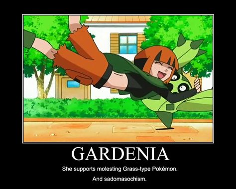 Gardenia Gardenia Pokemon, Grass Type Pokemon, Pokemon Photo, Grass Type, Pokemon Funny, Pokemon Characters, Instagram Captions, Pokemon, Deviantart