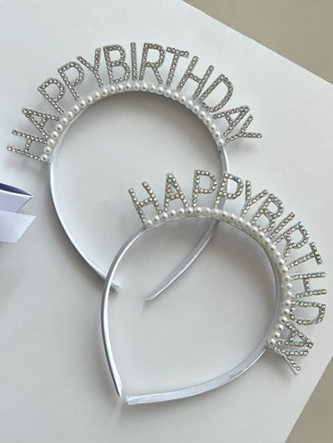 Graduation Party Cake, Birthday Sash, Birthday Headband, Party Headband, Birthday Party 21, Hats Accessories, Hair Hoop, Rhinestone Decor, Women Diy