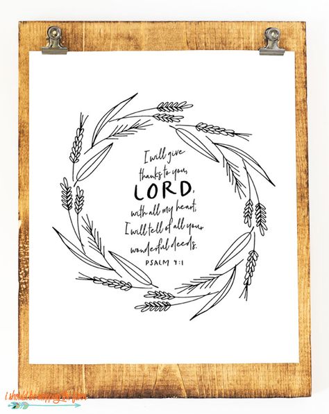 Six Thanksgiving Scripture Printables | These six Thanksgiving scripture printables are simple, lovely line drawings with some beloved Bible verses about thankfulness. Harvest Scripture, Fall Scripture Chalkboard Art, Thankful Verses, Scripture Crafts, Thanksgiving Scripture, Fall Bible Verses, Chalk Writing, Fall Chalkboard, Scripture Wall Decal