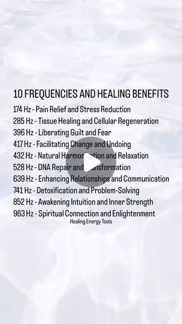 Hz Frequencies Meanings, Frequency Healing, Height Growth, Sound Frequencies, Healing Frequencies, Sound Healing, Healing Energy, May 21, Ayurveda