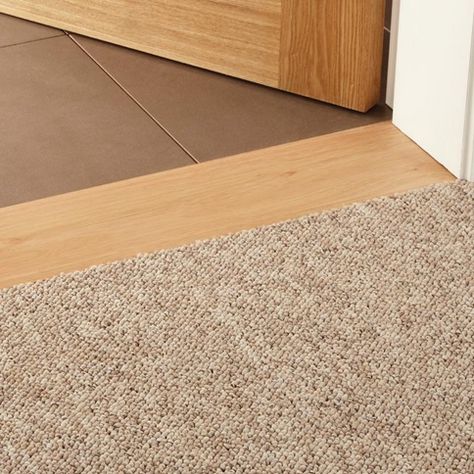 Connect timber floors of the same height by adding this hardwood threshold strip. Floor Detail, Valley House, Timber Floors, Door Thresholds, Floor Trim, Bed Furniture Design, Timber Flooring, Contemporary Interior, Joinery