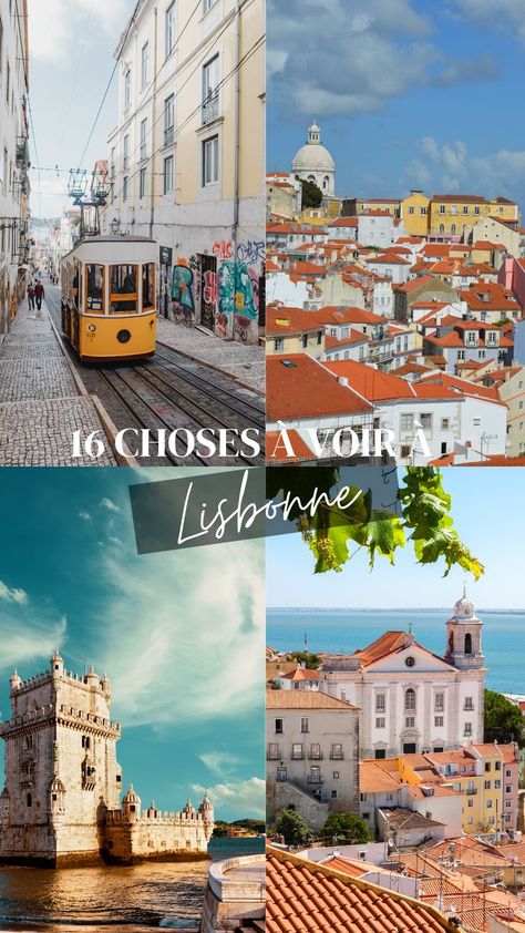 Venez découvrir les 16 choses à absolument faire et voir à Lisbonne. Ce guide de voyage vous permettra de visiter et de découvrir les plus beaux monuments et endroits de Lisbonne. Vous retrouverez également des tips afin de savoir quand est la meilleure période pour visiter, comment s'y rendre ou encore où dormir. Pour découvrir les différentes choses à visiter à Lisbonne, cliquez sur l'image ! #lisbonne#voyages#destinations#vacances #travel#europetravel#portugal City Trip, Lisbon, Gratitude, Road Trip, Origami, Portugal, Travel, Quick Saves