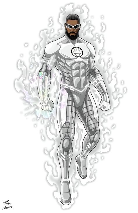 White_Lantern White Lantern Dc, Dc Lantern Oc, Green Lantern Characters, White Lantern Corps, Lantern Rings, Script Doctor, Phil Cho, White Lantern, Anime Photo Profile Dark