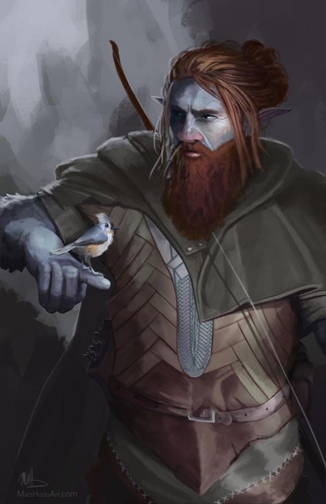 Firbolg Ranger [Commission] by Devtexture on DeviantArt Firbolg Ranger, Pathfinder Character, Heroic Fantasy, Forgotten Realms, Fantasy Races, Dungeons And Dragons Characters, Dnd Art, Dungeons And Dragons Homebrew, Wow Art