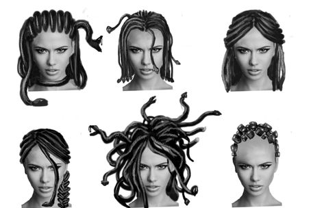 Medusa Hairstyle, Medusa Wig, Yt Ideas, Medusa Hair, Lightning Thief, Medusa Gorgon, The Lightning Thief, Halloween 20, Poses Reference