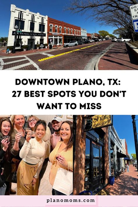 Downtown Plano, Texas: 27 best spots you don't want to miss Plano Tx Things To Do In, Plano Texas Things To Do In, Only In Texas, Explore Texas, Plano Texas, Concert Venue, Texas City, Rooftop Patio, Art Walk