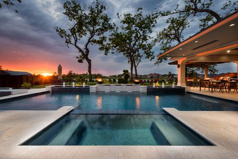 Custom Swimming Pools Priced Between $50k-$100k | Platinum Pools Swimming Pool Prices, Luxury Pools Backyard, Cheap Pool, Pool Shade, Living Pool, Pool Prices, Dream Backyard Pool, Pool Finishes, Luxury Swimming Pools