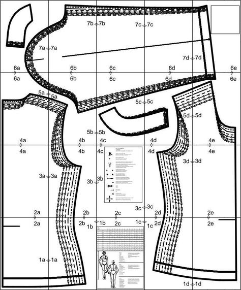 Basic Shirts Pattern, Pattern Making Tutorial, Corak Menjahit, Pattern Grading, Free Pdf Sewing Patterns, Sewing Blouses, Girls Dress Sewing Patterns, Garment Pattern, Fashion Tutorial