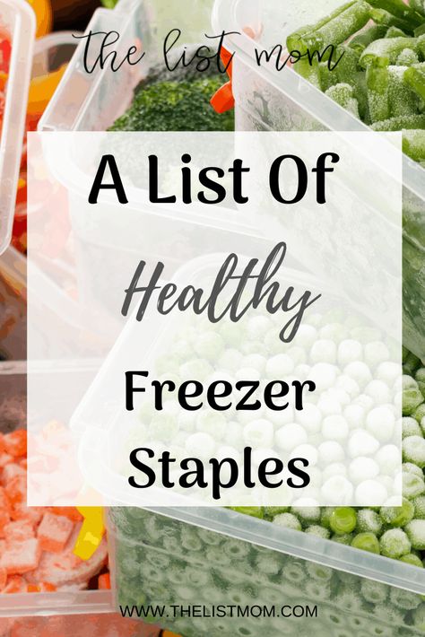 Freezer Staples List, Freezer Must Haves, Freezer Staples, Carnivore Meals, Batch Meals, Wartime Recipes, Healthy Fridge, Quick Smoothies, Healthy Pantry