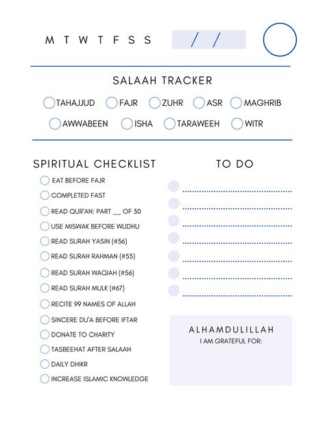 Minimalist Ramadan Planner Page | Muslim Planner Page | Ramadan Planner | Printable PDF Muslim Planner, Muslim Journal, Islamic Planner, Ramadan Planner, Ramadan Tips, Journal Business, Daily Routine Planner, Islam Ramadan, Wedding Planner Binder