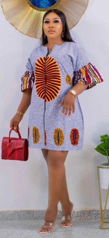 Short Gown Styles, Ankara Short Gown Styles, African Fabric Dress, African Print Tops, 2piece Outfits, African Print Dress Ankara, African Print Clothing, Short African Dresses, Short Dress Styles