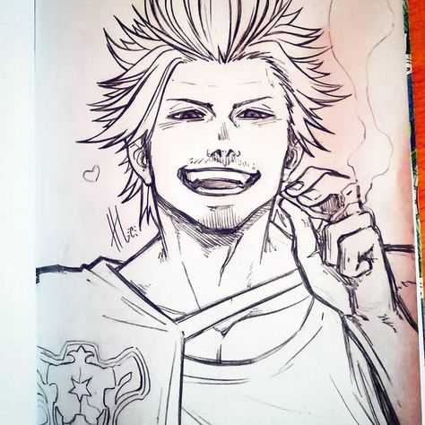 #yami #yamisukehiro #blackclover Yami Sukehiro Sketch, Yami Sukehiro Drawing, Black Clover Drawing Pencil, Yami Drawing, Yami Fanart, Black Clover Drawing, Gif Manga, Captain Yami, Yami Sukehiro