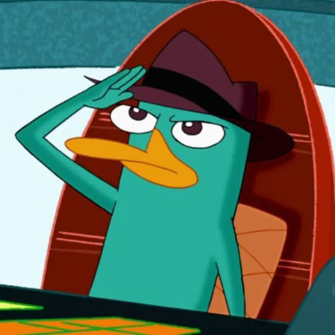 Perry The Platypus Pfp, Perry The Platypus Icon, Parry The Platypus, Rewrite Sonic, Phineas And Ferb Perry, Meme Photo, 90s Video, Phineas E Ferb, Smash Board