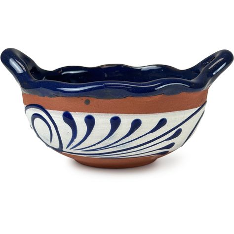 PRICES MAY VARY. Authentic Artistry: Each bowl is meticulously handcrafted by skilled Mexican artisans, showcasing vibrant hand-painted designs that capture the essence of Mexican cultural heritage. Perfect for Homes and Mexican Restaurants. Versatile Use: Perfectly sized for serving salsas, these bowls can also be used for holding keychains, limes, cilantro, onions, or any other accompaniments, adding both functionality and style to your dining experience. Durable Clay Construction: Made from h Mexican Style Pottery, Spanish Pottery, Salsa Bowls, Mexican Salsa, Mexican Restaurants, Mexican Ceramics, Clay Bowl, Painted Designs, Mexican Pottery