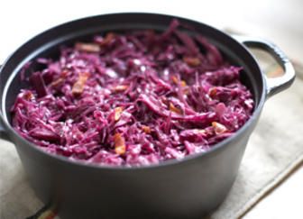 This red cabbage recipe with bacon is a German and Austrian sweet-and-sour staple served with pork chops, spätzle, or sausage. Red Cabbage With Bacon, Sauteed Red Cabbage, Red Cabbage Recipe, Cabbage With Bacon, Red Cabbage Recipes, Braised Red Cabbage, Cabbage Recipe, Cabbage And Bacon, Bacon Recipe