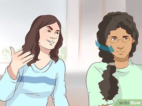 4 Ways to Deal With Mean Girls at School - wikiHow Teen Relationships, Mean People, In High School, Mean Girls, At School, These Girls, Kids And Parenting, Middle School, Hanging Out