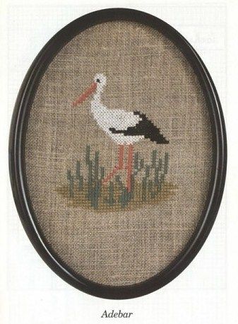 stork  1/2 Stork Cross Stitch, Bullion Embroidery, Crochet Leaf Patterns, Baby Sweater Knitting Pattern, Crochet Leaves, Cross Stitch Bird, Cross Stitch Animals, Embroidery Hoop Art, Sweater Knitting Patterns