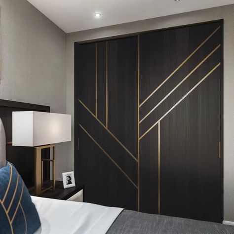 75 Beautiful Sliding Door Wardrobe Home Design Ideas & Designs | Houzz AU Veneer Sliding Wardrobe Design, Groove Pattern On Wardrobe Shutter, Golden T Patti Wardrobe Door Design, Sliding Door Wardrobe Design Modern, Wardrobe Slider Door Design, Sliding Wardrobe Ideas, Wardrobe Door Designs Sliding, Slider Wardrobe Design Bedroom, Sliding Wardrobe Laminate Design