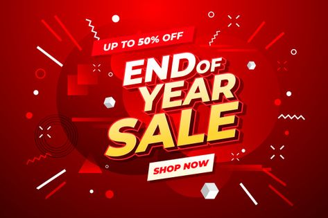 End Of Year Sale Design, Poster Sale, Png Images For Editing, Year End Sale, Sale Signs, Free Brochure, Free Banner, Banner Ads Design, Year End